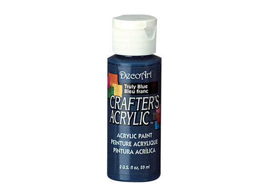 Deco Art Crafters Acrylic Paint - Truly Blue