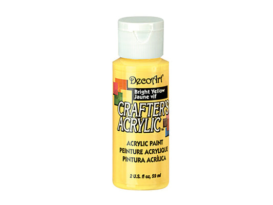Deco Art Crafters Acrylic Bright Yellow