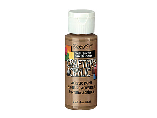 Deco Art Crafters Acrylic Paint - Soft Suede