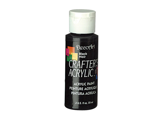 Deco Art Crafters Acrylic Paint - Black