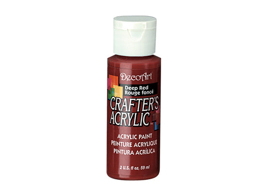 DecoArt Acrylic Paint  Deep Red