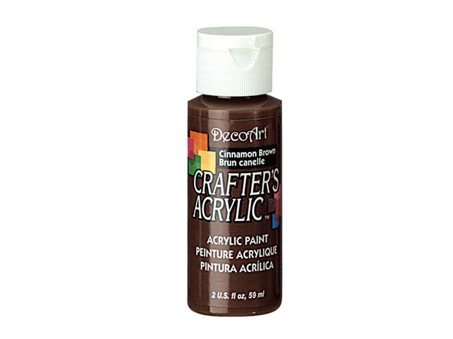 Deco Art Crafters Acrylic Paint - CInnamon Brown