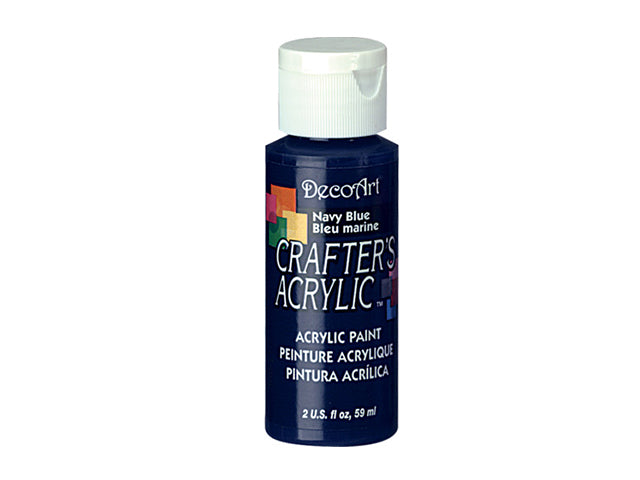 Deco Art Crafters Acrylic Paint - Navy Blue