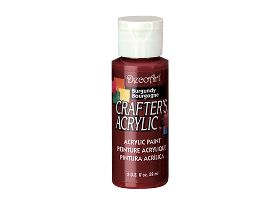 Deco Art Crafters Acrylic Paint - Burgundy