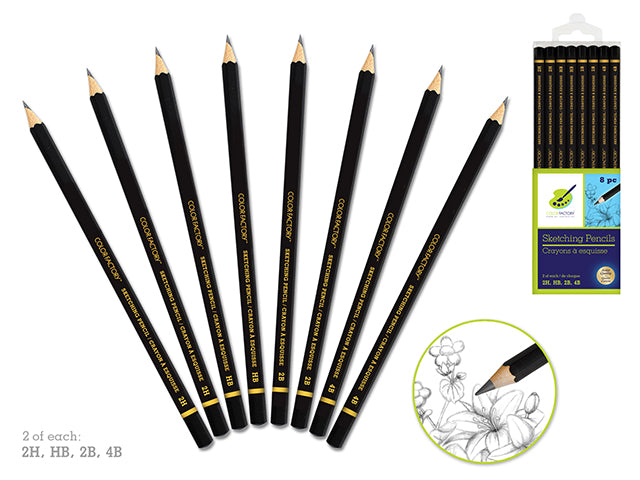 Sketching Pencils 8PC