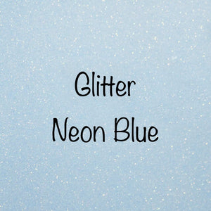 Siser Glitter HTV Neon Blue