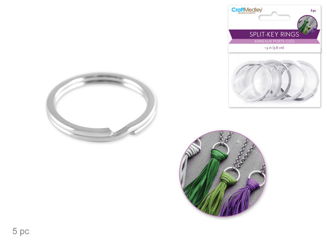 Unique Split Key Rings Split Key Rings – Craft Enablers