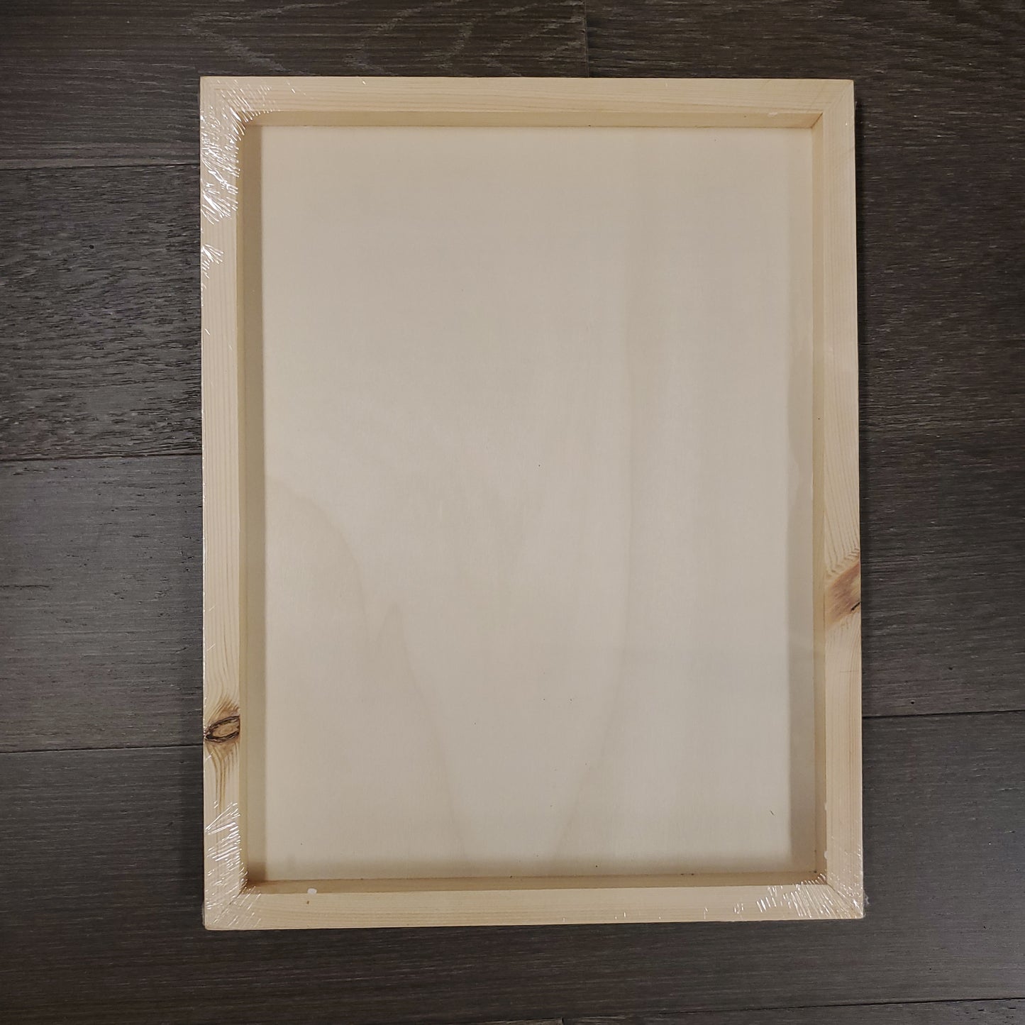 11 x 14” DIY Wood Panel Natural 3/4" Deep