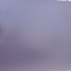Faux Leather -Glossy Small Litchi purple