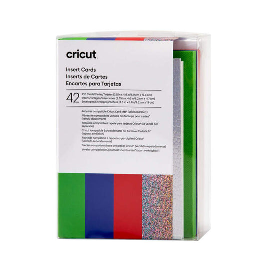 Cricut Insert Cards/Envelopes 42 Pk