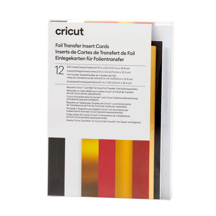 Cricut Foil Insert Cards