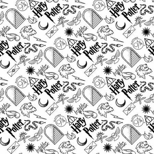 White Artifacts HP Flannel