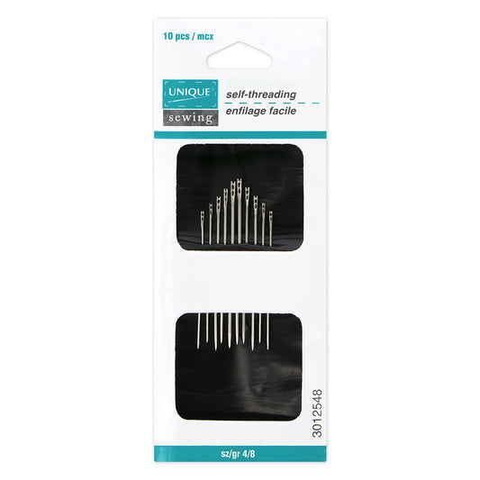 Self Threading Sewing Needles