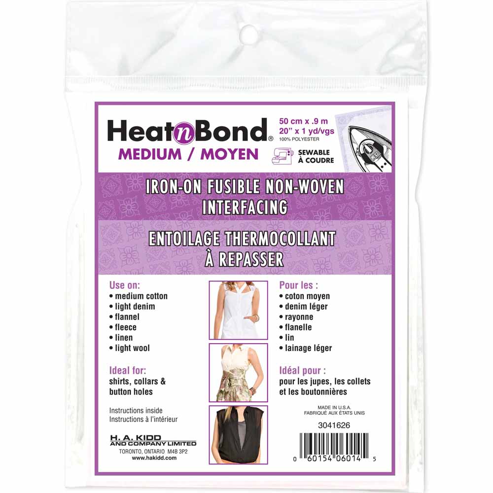 HeatNBond Medium Iron On Interfacing