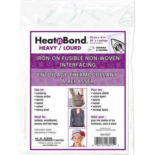 HeatNBond Heavy Iron On Interfacing