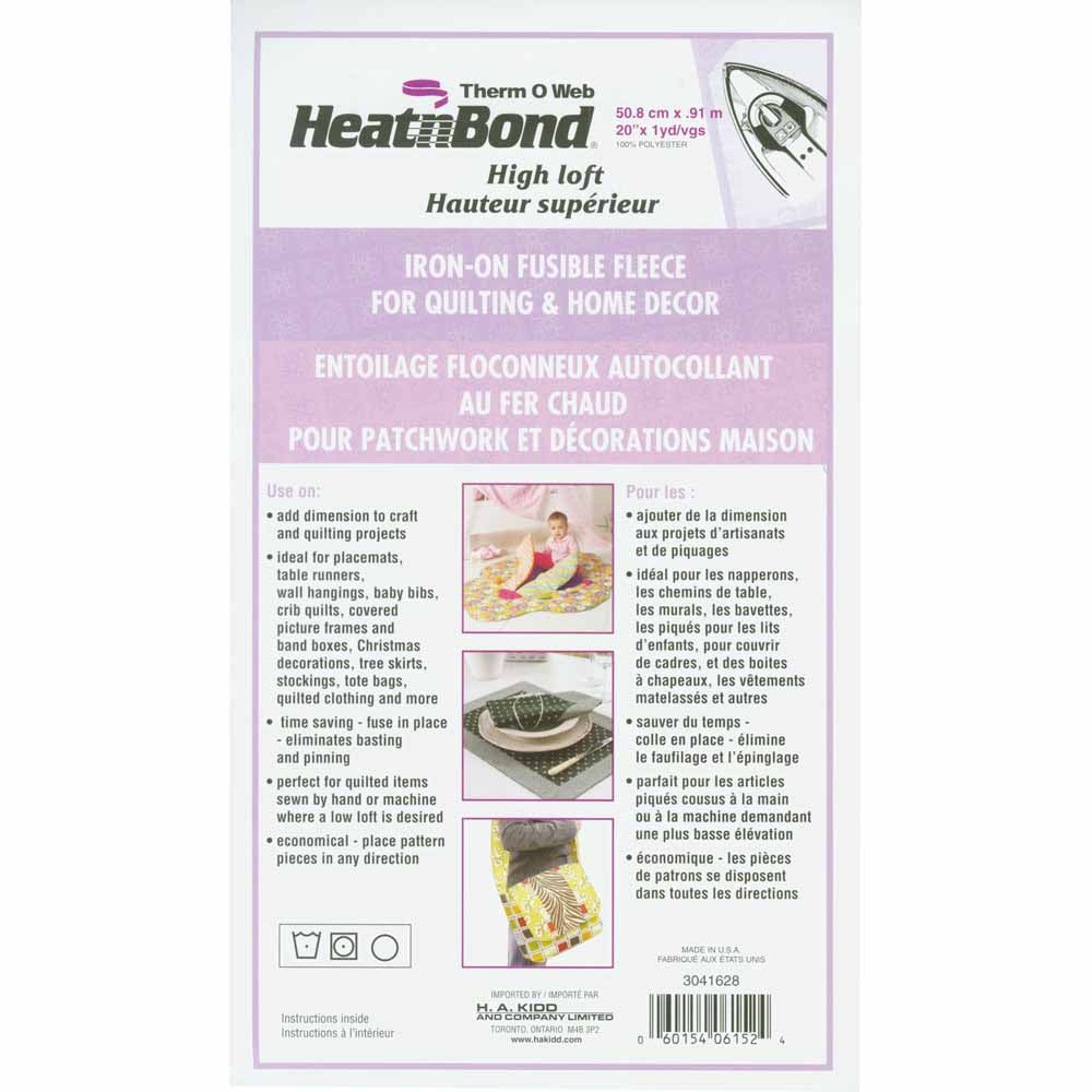 HeatNBond High Loft Fusible Fleece