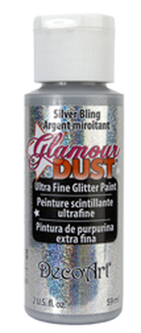 Glamour Dust Ultra Fine Glitter Paint  - Silver Bling