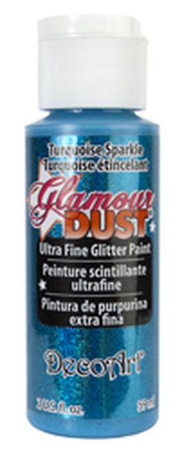 Glamour Dust Ultra Fine Glitter Paint  - Turquoise Sparkle