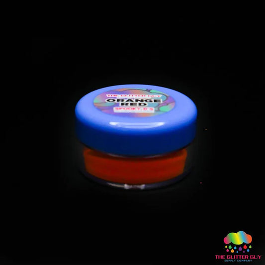 Spooky D's Glow Powder - Red Orange 2 Orange 5G By Glitter Guy
