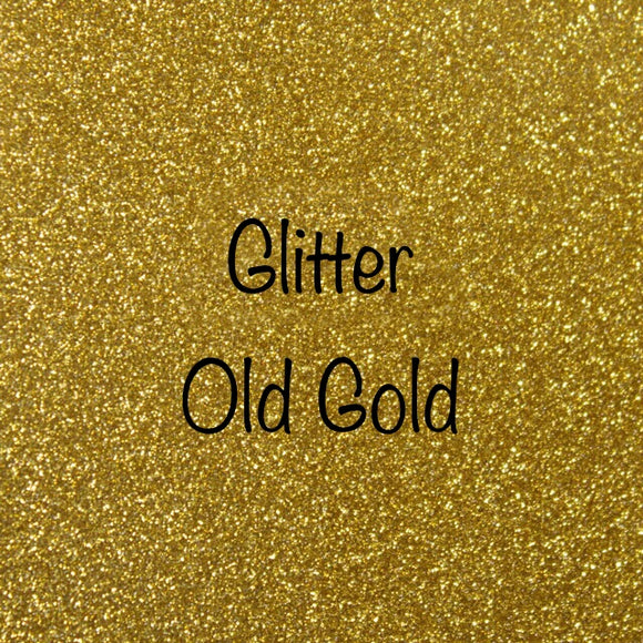 Siser Glitter HTV Old Gold