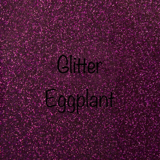 Siser Glitter HTV Eggplant