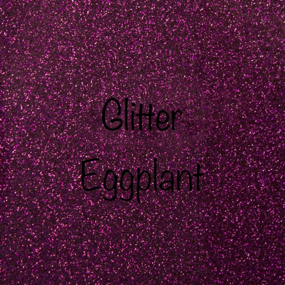 Siser Glitter HTV Eggplant