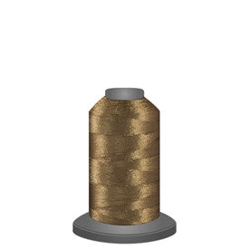 Glide Glisten Metallic Thread 60087 Tudor Gold