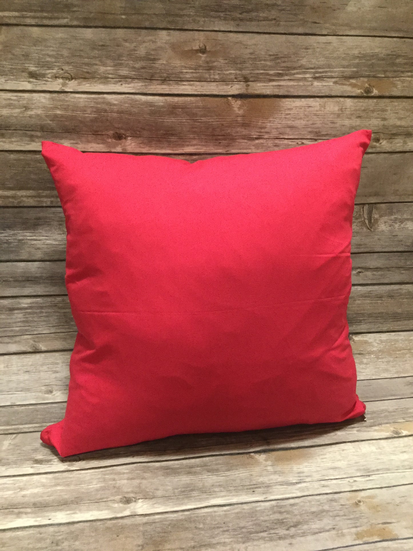 Polyester Pillow Cover- Dark Pink