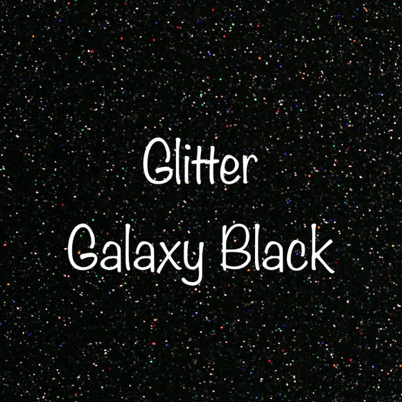 Siser Glitter HTV Galaxy Black