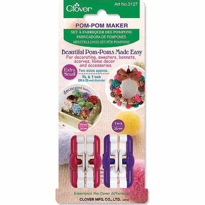 CLOVER 3127 - Pom-Pom Makers Extra Small