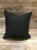 Polyester Pillow Cover- Black