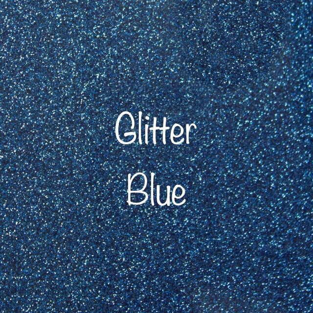 Siser Glitter HTV Blue 12"