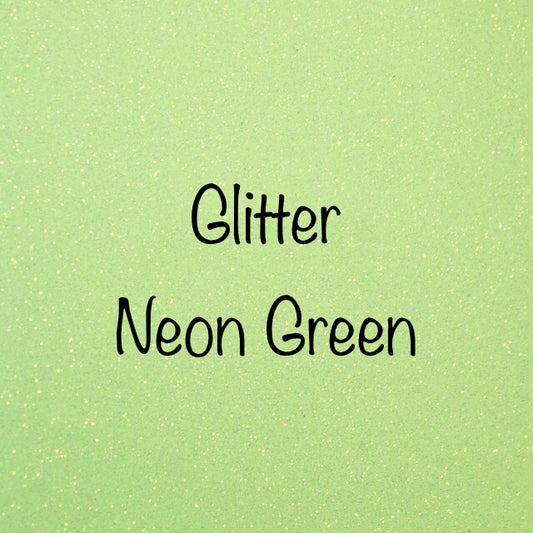 Siser Glitter HTV Neon Green