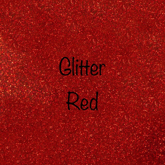 Siser Glitter HTV Red