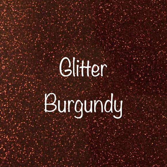 Siser Glitter HTV Burgundy