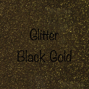 Siser Glitter HTV Black Gold