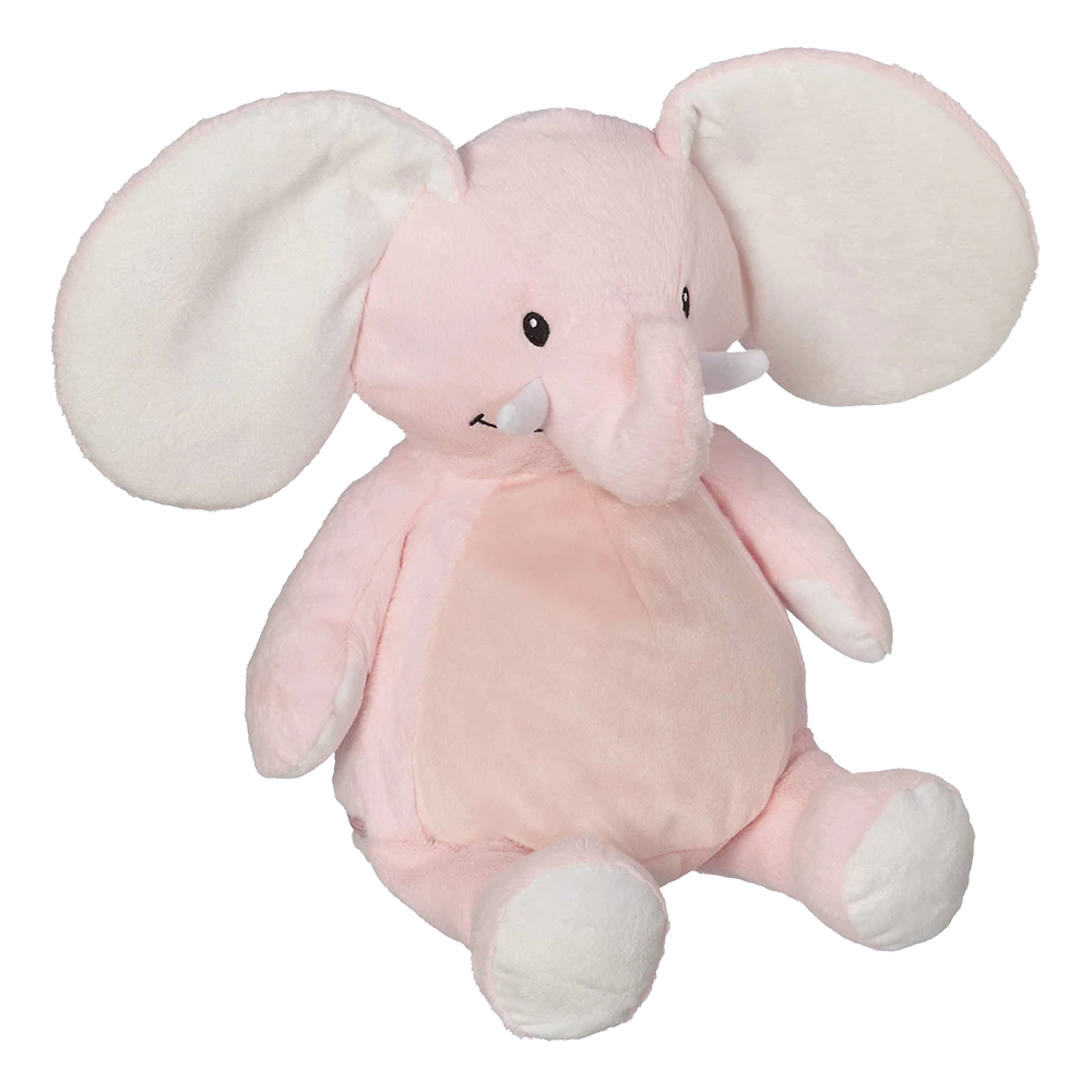 Ellie Elephant Buddy Pink  16"