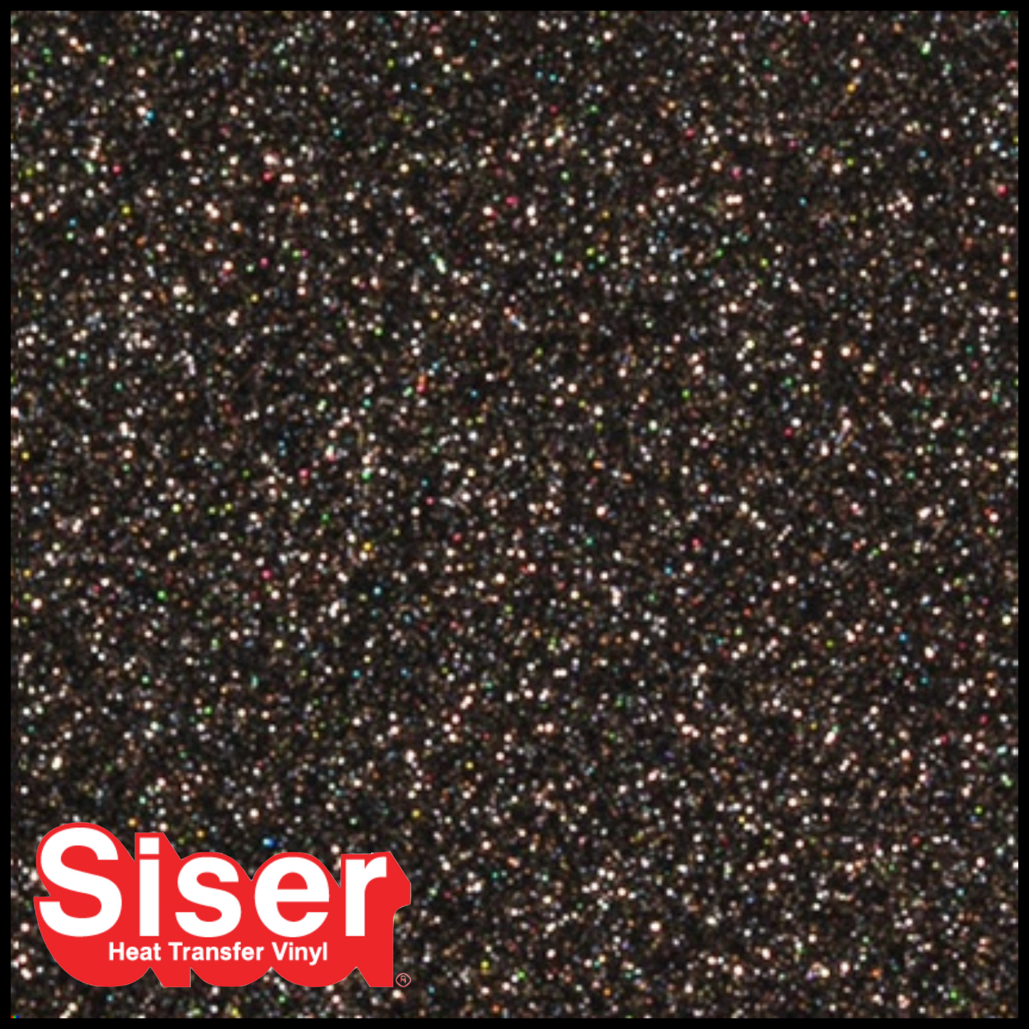 Siser Glitter HTV Dark Walnut