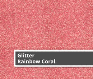 Siser Glitter HTV Rainbow Coral