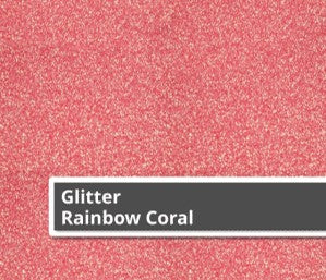 Siser Glitter HTV Rainbow Coral