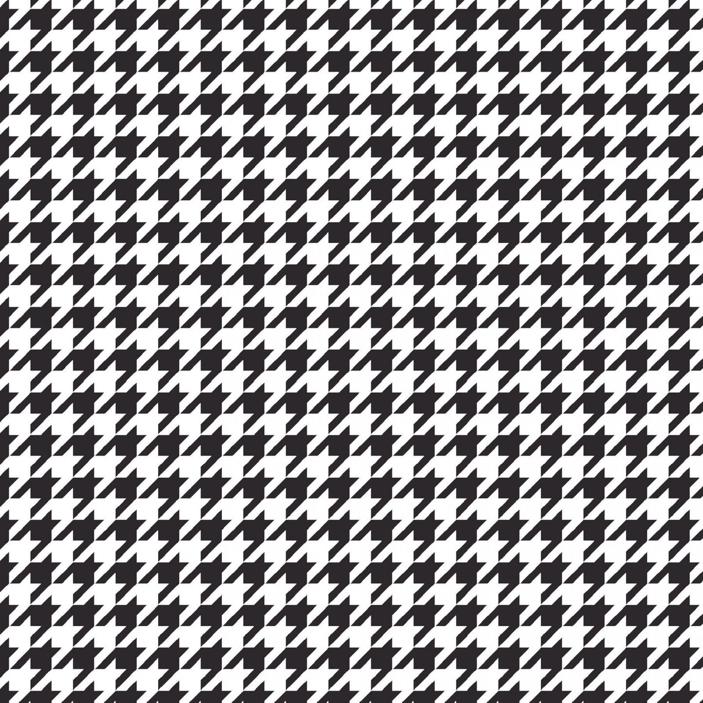 Kimberbell Quilting Cottons - Houndstooth in Black