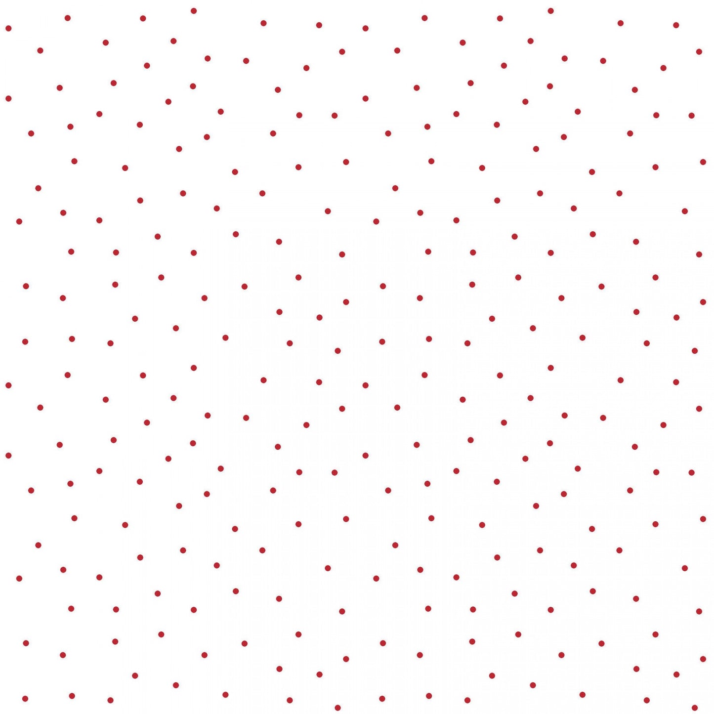 Kimberbell Quilting Cottons - Tiny Dots in White/Red