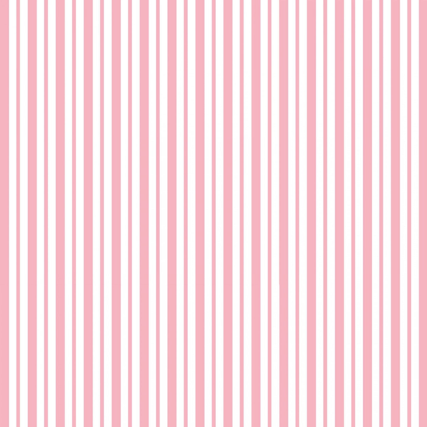 Kimberbell Quilting Cottons - Mini Awning Stripe in Pink