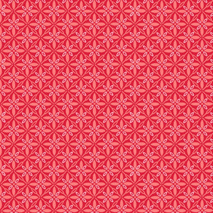 Kimberbell Quilting Cottons -Tufted Star Red