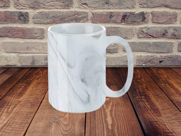 Marble Look 11 OZ Coffee Mugs for sub
