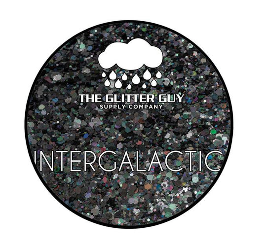 Intergalactic Holographic Glitter
