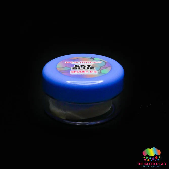 Spooky D's Glow Powder - Sky Blue  By Glitter Guy
