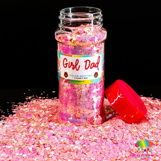 Girl Dad  Glitter