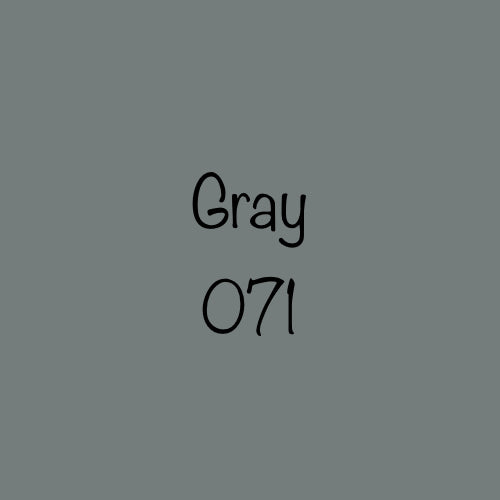 Oracal 651 Permanent  Vinyl Grey (071)