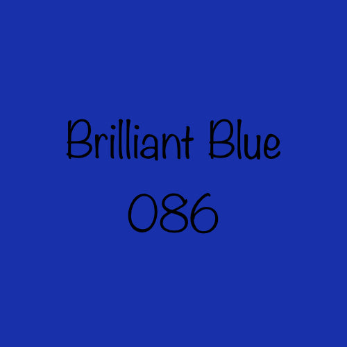 Oracal 651 Permanent Vinyl Brilliant Blue (086)